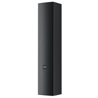 Sistema de altavoces activos de 100W/89dB Subwoofer de 4/8 pulgadas Impedancia de 8Ω con altavoz de columna alimentado por carcasa de metal para sistema de sonido PA