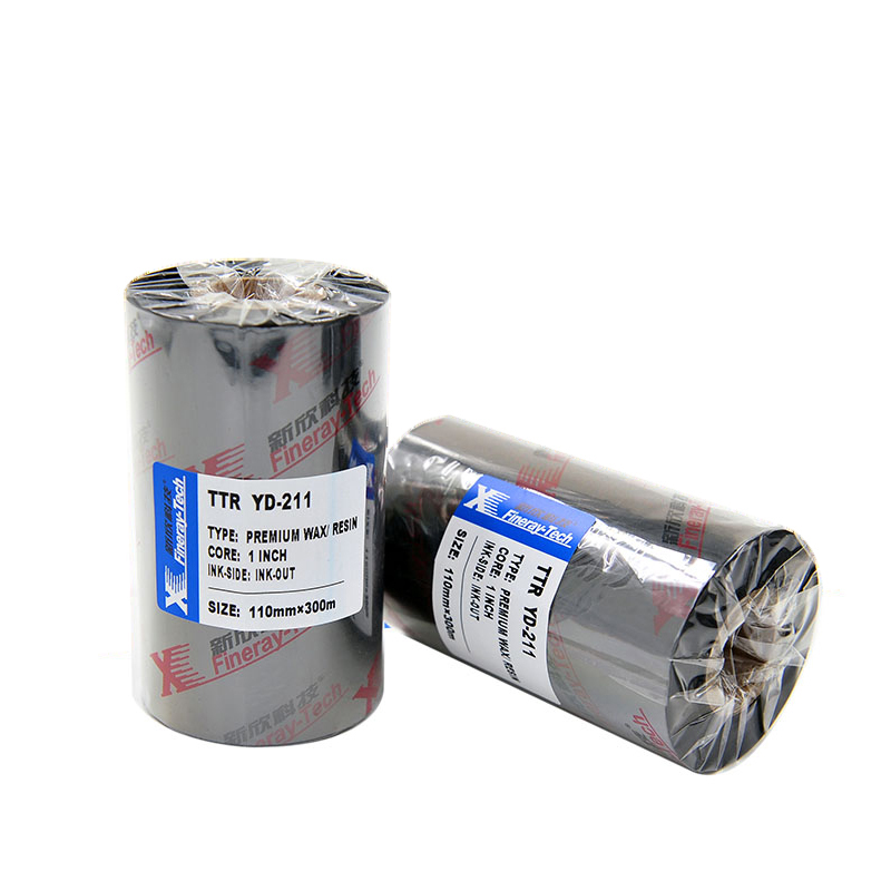 YD211, ширина 110 мм, 300 м, воск/смола, принтер штрих-кодов, этикетки для печати, Термотрансферная лента для принтера Zebra