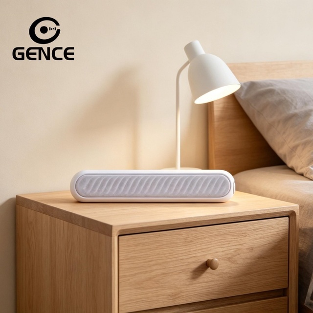 GENCE RGB Gaming Soundbar with 360 Surround Sound for 5.0 USB Powered Plastic Cabinet for PC & TV