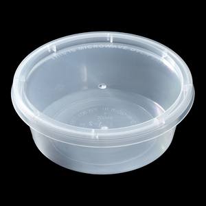Contenedor Redondo Desechable de Plástico PP para Almacenamiento de Alimentos, Disponible Gratis, Colores Personalizables, Venta al por Mayor, OEM/ODM - Product Image 2