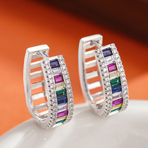 Orecchini Colorati per Donne, Stile Semplice da Vacanza, Accessori per Orecchie per Uso Quotidiano - Product Image 6