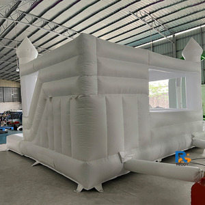 Brincolín Inflable Comercial Blanco <span class=keywords><strong>con</strong></span> <span class=keywords><strong>Piscina</strong></span> <span class=keywords><strong>de</strong></span> Pelotas <span class=keywords><strong>para</strong></span> <span class=keywords><strong>Alquiler</strong></span> en Fiestas y Bodas - Product Image 5