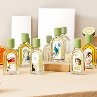 Étiquettes adhésives personnalisées pour flacons de parfum, autocollants en vinyle imperméables pour lotions cosmétiques avec impression UV à feuille d'or, fabricant