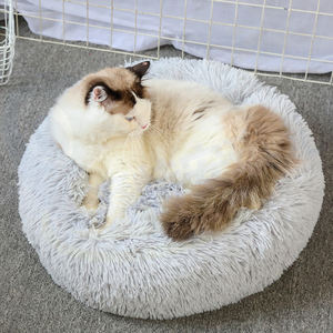 En gros Amovible Lavable 40cm - 120cm Deluxe Lit Pour Animaux De Compagnie Rond Animal <span class=keywords><strong>Chat</strong></span> Coussin Lits Pour Animaux De Compagnie - Product Image 5