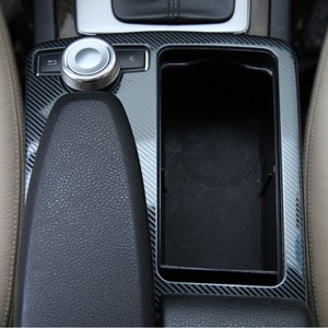 Xingbaiwang <b>Car</b> Cup Holder Panel For Mercedes-Benz C-Class W204 2007-2014 Front Seat Stainless Steel <b>Decorative</b> Cover - Product Image 1