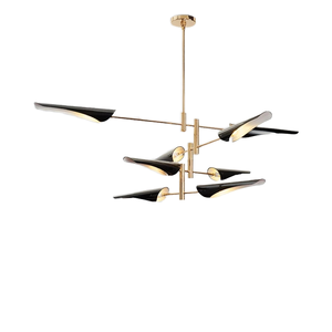 Lámpara Colgante LED Decorativa Moderna de Hierro, Estilo Nórdico Industrial, Regulable, Alto CRI 95, Iluminación para Bares y Hoteles - Product Image 1