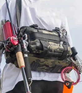 Multifunction Fishing Bags Waterproof Outdoors Bags Large Capacity Fishing Tackle for Fishing Hiking Hunting Camping