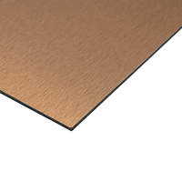 Lámina de Alucobond de 3 mm a Precio Económico, Panel ACP, Panel ACM Moderno para Exteriores, Resistente al Fuego, Impermeable, Ecológico, para Exteriores de Edificios