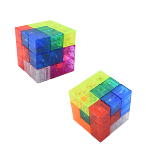 <span class=keywords><strong>Cubo</strong></span> Magico Magnetico Personalizzato, Puzzle 3D, Giochi Antistress, Set di Cubi da Costruzione 3x3x3 in ABS per Bambini, JUMBO TOYS - Product Image 1