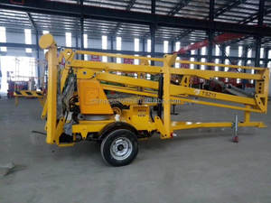 इनडोर थिएटर उपकरण रखरखाव के लिए कॉम्पैक्ट व्यक्त बूम लिफ्ट आसान संचालन - Product Image 2