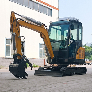 Livraison gratuite, excavatrice compacte sans queue Kubota D1105 de 3 tonnes avec certification EPA/Euro V, <span class=keywords><strong>prix</strong></span> de l'excavatrice sur chenilles - Product Image 1