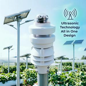 Estación Meteorológica Automática Mini de Alto Rendimiento CODA Professional con Sensor Ultrasónico y Energía Solar para Agricultura Inteligente - Product Image 1