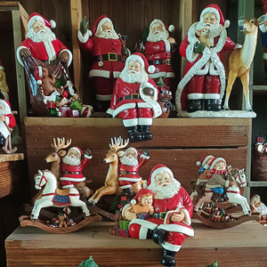 Decorazioni Natalizie in Resina Sintetica Stile Europeo per Commercio Estero, Luci per Albero di <span class=keywords><strong>Natale</strong></span> con Trenino - Product Image 1