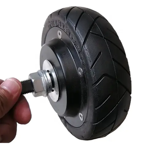 Bánh xe trung tâm bánh xe dẫn động servo 200w DC24V có động cơ cho xe tự hành robot agv - Product Image 4