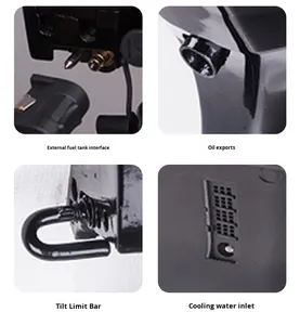 Moteur hors-bord Fazhong 4 temps 9,9 CV, longueur 1 m, modèle 2026, pour la pêche en mer, les loisirs, le tourisme, fabricant du Guangdong - Product Image 4