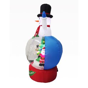 Proyector RGB Brillante Integrado para Exteriores, Decoración Inflable Navideña de 7 Pies con Globo de Nieve - Product Image 4