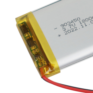 ODM锂聚合物3.7v 1800毫安时可充电替换锂离子脂电池903450电池，带玩具插头 - Product Image 3