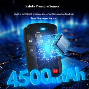 Wireless Heated Air Compression Leg Massager Calf Feet Portable Rechargeable Home Office Spa ODM OEM Factory All Star 5 - Product Image 3