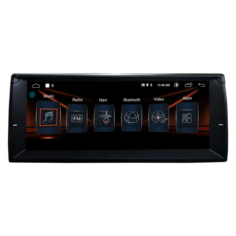 10.25" Android 10.0 Car DVD Multimedia Player for BMW E39 x5 5 Series 1996-2003 Car Radio GPS Navigation Head Unit With DSP E53