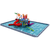Équipement de parc aquatique pour enfants, toboggan en fibre de verre/plastique, jeux de plein air, sports et divertissements, pour la maison et l'école