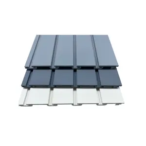 Fábrica al por mayor slatwall paneles 2023 personalizado exterior PVC slatwall panel para garaje