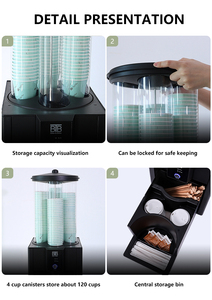 BTB Supporting Product Cup <b>Dropping</b> Machine Use Different Sizes Business Way of Take - Product Image 5
