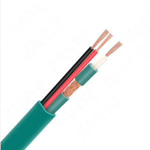 Coaxial <b>Cable</b> KX6 2C <b>Power</b> With BNC Connector For Surveillance Monitoring System PVC Jacket Shielded Wire - Product Image 1