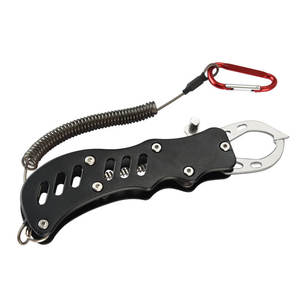 คีมตกปลา K2 ทำจากเหล็กกล้าไร้สนิม 304 ด้ามจับอะลูมิเนียม อุปกรณ์ควบคุมปลาแบบพกพา สีแดง น้ำเงิน ดำ - Product Image 5