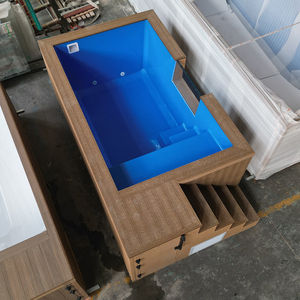 Dễ dàng để cài đặt khu nghỉ mát nhỏ nhà piscina sợi thủy tinh Plunge Spa hồ bơi sân sau Acrylic cửa sổ prefab trên mặt đất hồ bơi - Product Image 3