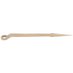 KS TOOLS - 963.8194 BRONZE plus Installation <b>ring</b> <b>spanner</b> with mandrel, offset ('') - Product Image 1