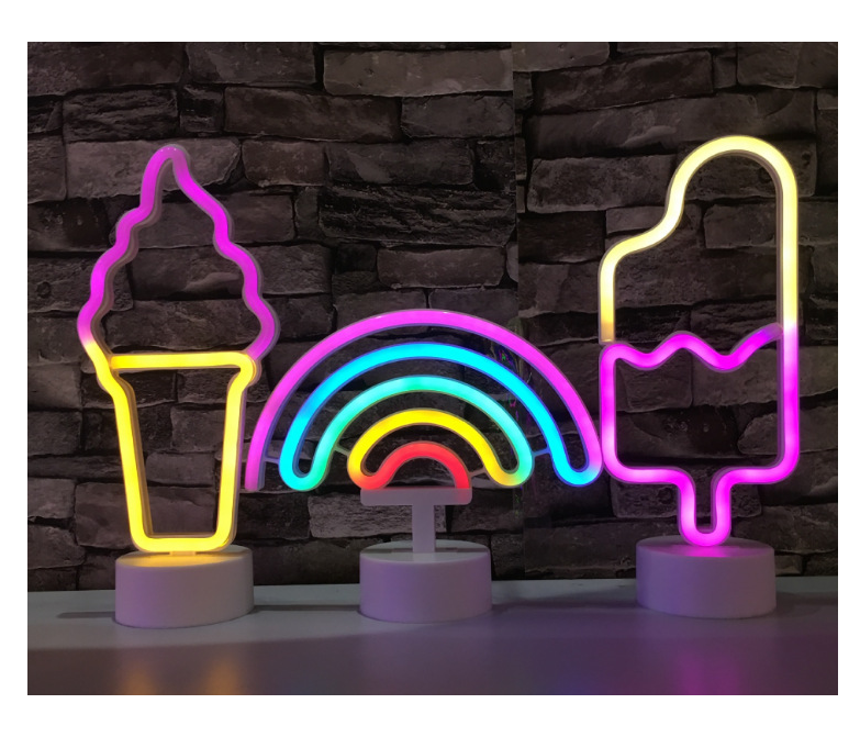 Insegna Al Neon LED Per Bar Con Scritta 'BAR' - Luci USB Rosa E Giallo, Decorazione Per Pareti E Feste - Foto 12