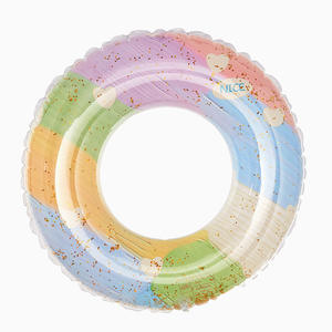 Bouée de natation gonflable en forme de cœur Xiaolu, extra large et épaisse, pour femmes, piscine, parc aquatique - Product Image 5