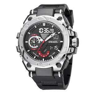 Reloj Digital SMAEL 8060, Gran Venta, Reloj Deportivo para Hombre con Correa de Goma, Doble Hora, Cronómetro, Popular para Actividades al Aire Libre - Product Image 2
