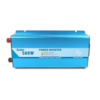 Onduleur à onde sinusoïdale pure 500W sortie 230V/110V écran LCD haute fréquence DC