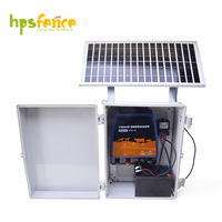 HPSFENCE 4.8J Zonne-elektrische omheining energizer 45KM IPX6 Waterdichte oplader voor vee paarden boerderij OEM
