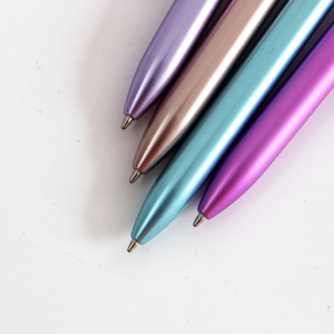 O & Q Thiết Kế Mới Của Sinh Thái Vật Liệu Đẹp Bút 0.7Mm Màu Xanh Abs Pha Lê Trái Tim Bút Bi Cho Valentine Của - Product Image 3