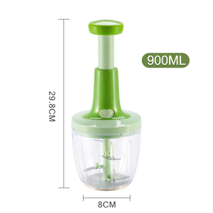 Nouvel arrivage Trancheuse à légumes écologique en plastique pour la cuisine Coupeur d'oignons à pousser à la main <span class=keywords><strong>Mandoline</strong></span> à viande Trancheuse à pommes de terre Presse à moudre - Product Image 6