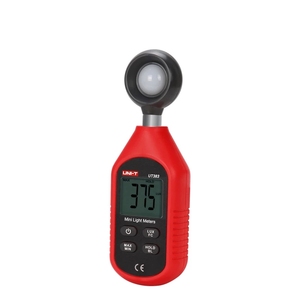 UNI-<span class=keywords><strong>T</strong></span> UT383 luxmètre numérique 200,000 <span class=keywords><strong>LUX</strong></span> Luminance <span class=keywords><strong>Lux</strong></span> Fc Test <span class=keywords><strong>Max</strong></span> Min illuminomètres photomètre - Product Image 1