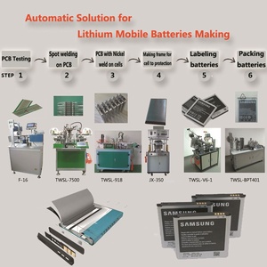 Machine de fabrication de batteries de téléphones portables, machine de soudage par points pour la fabrication de batteries, machine de fabrication de batteries de téléphones portables fonctionnelle - Product Image 2