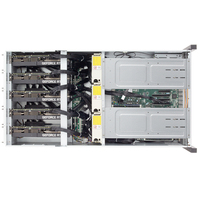 Carte GPU 5U 5 personnalisée 4090 5090 Serveur AI Serveur Châssis GPU à 5 cartes Rendu Châssis 5U