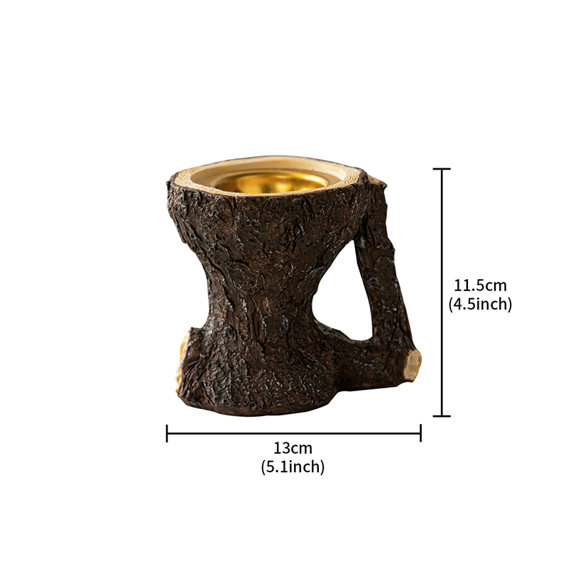 black bark color without lid