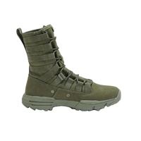 Bottes tactiques en cuir Yakeda pour hommes et femmes, chaussures d'entraînement montantes pour le désert, noires et vertes, pour la sécurité