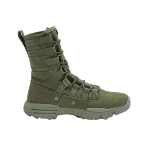 Yakeda Outdoor Desert High Ankle Männer Botas Combat Trainings schuhe Askeri Bot Schwarz Grün Sicherheit Männer Frauen Leder Taktische Stiefel