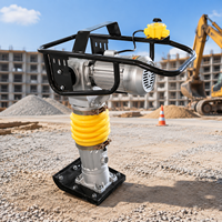 Compacteur vibrant à moteur thermique Robin pour le compactage de la terre et des sols