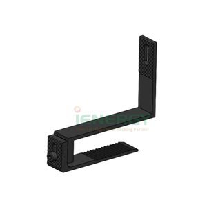 Support de panneau solaire à clipser pour toit en aluminium, supports de tuiles solaires photovoltaïques réglables, compatible UE - Product Image 5