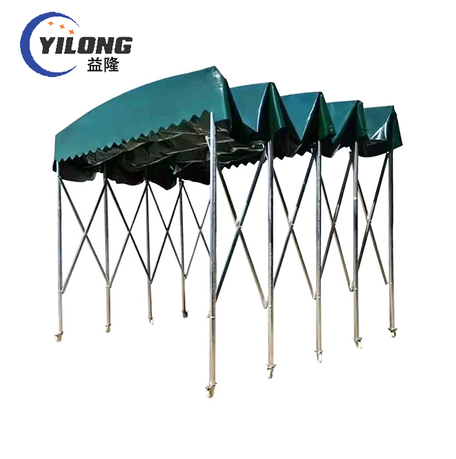 multi-purpose foldable steel pipe frame sunshade windproof car parking tent