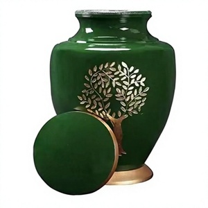 Urna de cremación de aluminio con patrón de espiral morado para cenizas humanas, diseño vintage decorativo de metal, urna de tamaño completo para cenizas de adultos. - Product Image 5