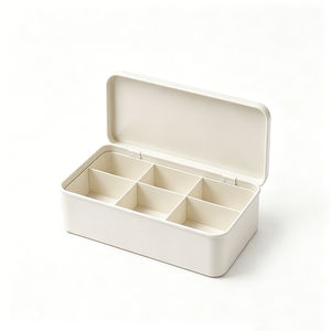 Wholesale Direct Sales Custom Tin <b>Box</b> Packaging Food Safe Recyclable Metal Tin Cans Container for Snacks Tea Coffee Gift <b>Packing</b> - Product Image 4