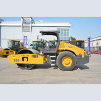 Compacteur à tambour vibrant simple de 11 tonnes XS113E en stock pour la compactation des terrasses de construction