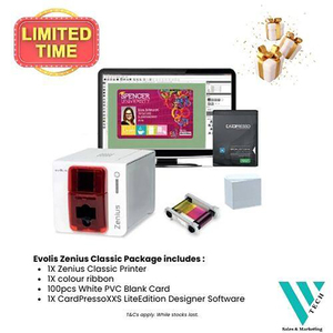 Evolis Zenius-Imprimante de cartes d'identité en plastique PVC à simple face, machine à sublimation thermique pour impression professionnelle, fabricant de badges d'accès - Product Image 6